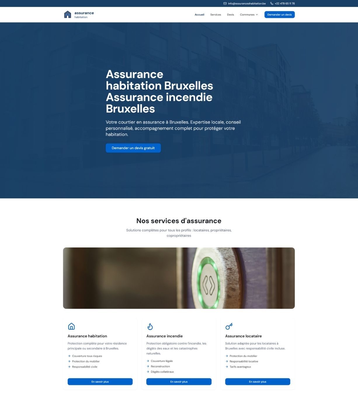 assurances habitation site web