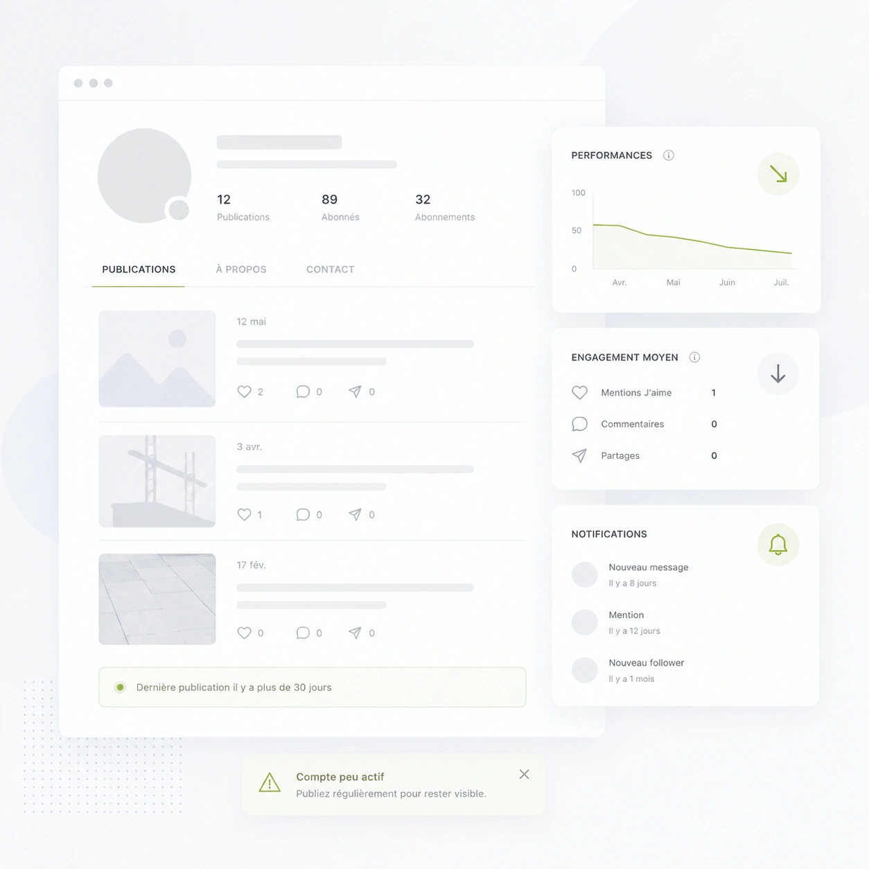 Calendrier de publication social media pour gérer Facebook Instagram et LinkedIn Calendrier de publication social media pour gérer Facebook Instagram et LinkedIn
